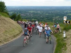 l2b beacon Struggling Ditchling cyclists